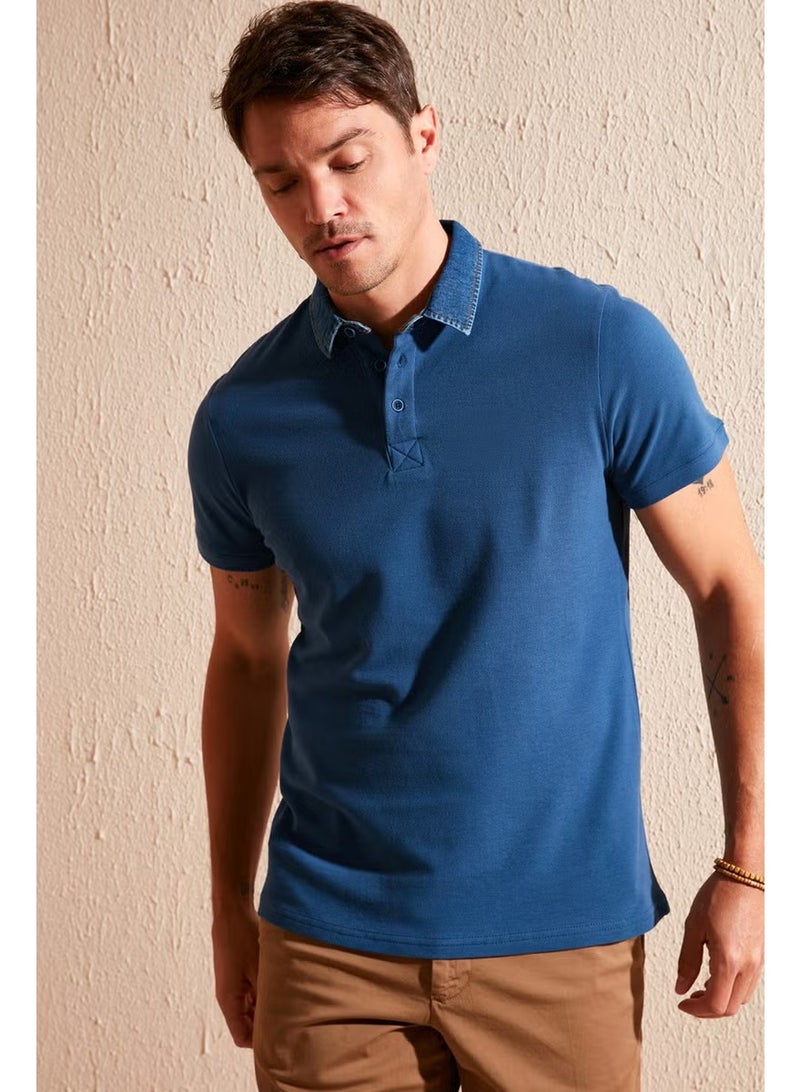Buratti 100% Cotton Polo T Shirt Men's Polo 5902134 - Image 2